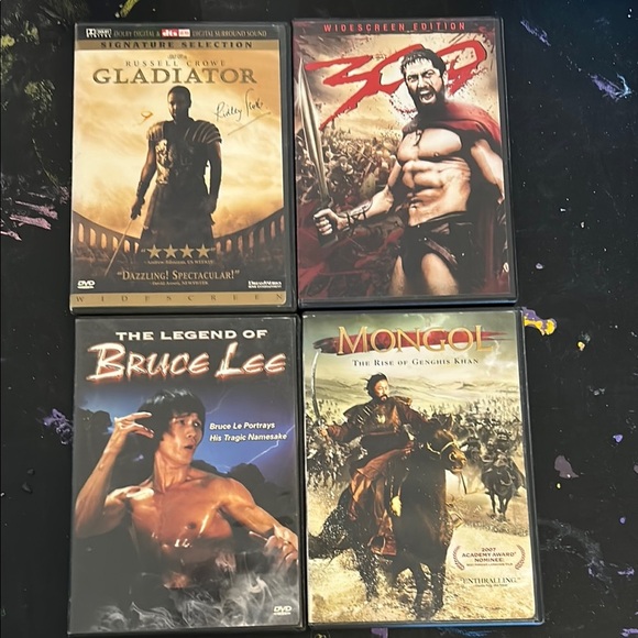 EUC bundle of 4 movie DVDs - Picture 1 of 10